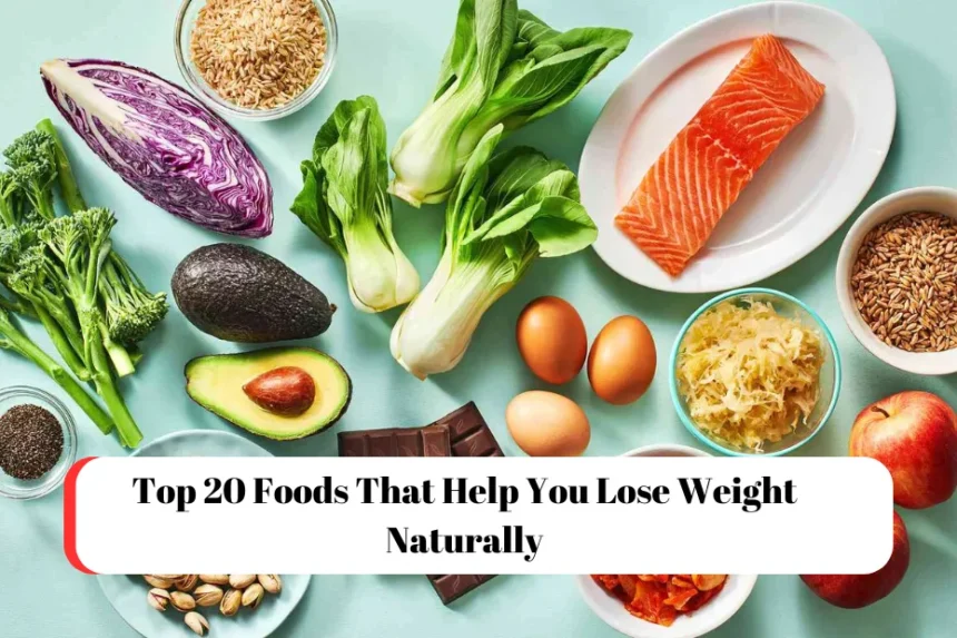 Top 20 Foods That Help You Lose Weight Naturally