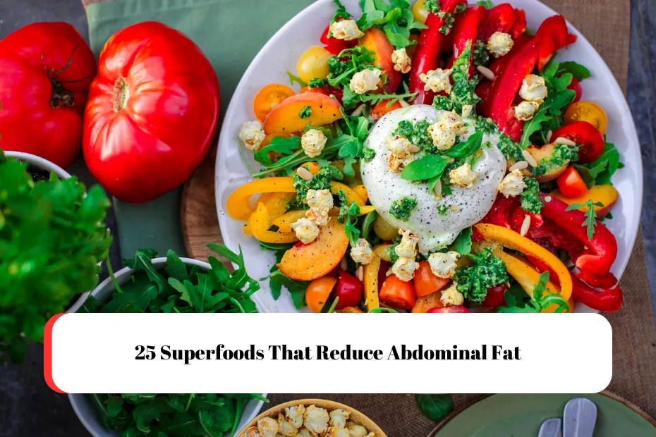 25 Superfoods That Reduce Abdominal Fat